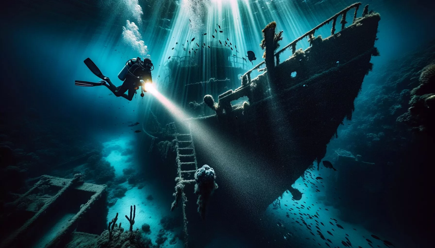 Diving into History: Mastering the Art of Safe Penetration Diving in Shipwrecks